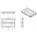 ACO Self Vario 2.0 Vana 60 x 40 cm, H80, polymerbeton/PP 3003044