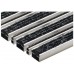 ACO Self Vario 2.0 Rips rohož 60 x 60 cm, plsť - antracit + liniový kartáč, AL 3008313