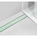 ALCAPLAST GLASS - Rošt pro liniový podlahový žlab 750mm (sklo zelené) GL1202-750