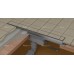 ALCAPLAST podlahový žlab s okrajem, na vložení dlažby, svislý odtok APZ1007-FLOOR-850