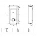 ARISTON VELIS Plus 100 elektrický zásobníkový ohřívač 1,5 kW, objem 100 litrů 3626050