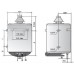 ARISTON 80 V CA plynový zásobníkový ohřívač vody 006030