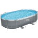 BESTWAY Power Steel Bazénový set 488 x 305 x 107 cm, kartušová filtrace 56448