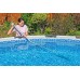 BESTWAY AquaSurge Čisticí sada s aku bazénovým vysavačem, podběrákem a kartáčem 58831