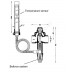 Honeywell termostatický ventil pro chladící smyčku délka kapíláry 4 000 mm TS131-3/4B
