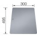 BLANCO skleněná krájecí deska odstín stříbro, tvrzené sklo 226191