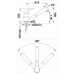 BLANCO set FLEX Mini nerez přírodní lesk 780 x 435 mm + DARAS-S baterie chrom