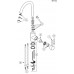 BLANCO set Tipo 45 S Compact 3 1/2 nerez kartáčovaný 780 x 500 mm 513442 + MIDA baterie chrom 517742