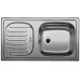 BLANCO set FLEX mini profilovaný nerez 780 x 435 mm 512032 + DARAS baterie chrom 517720