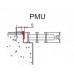 Boki Krycí mřížka k podlahovým konvektorům PMU-18-150-14 příčná, dub