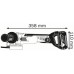 BOSCH GWX 18V-10 SC PROFESSIONAL Aku úhlová bruska s X-LOCK, 125 mm, bez aku 06017B0400