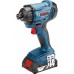 BOSCH GDR 180-LI Professional Rázový utahovák 18 V, 2 x 3,0 Ah, kufr 06019G5120