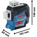 BOSCH GLL 3-80 C Čárový laser 0601063R03