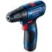 BOSCH GSR 120-LI PROFESSIONAL Aku vrtací šroubovák 2x GBA 12V 2.0Ah 06019G8000