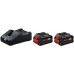 BOSCH Startovací sada 2 x ProCORE18V+ 8.0Ah + GAL 18V-160 1600A02X03