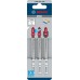 BOSCH Pilový plátek pro přímočaré pily PRO Plastics PVC clean T102H 100 mm, 3 ks 2608667445