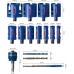BOSCH Sada děrovek EXPERT Construction Material 20/22/25/32/35/40/44/51/60/68/76 mm, 15 ks 2608900489
