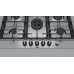 Bosch Serie 6, Plynová varná deska, 75 cm, nerez PCQ7A5M90