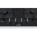 Bosch Serie 6, Plynová varná deska, 60 cm, tvrzené sklo, černá PPP6A6B20