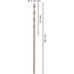 BOSCH Vrták do kovu PRO Metal HSS-G standardní délky, 1,1 × 14 × 36 mm, 10 ks 2608585467