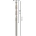 BOSCH Vrták do kovu PRO Metal HSS-G standardní délky, 4,9 × 52 × 86 mm, 10 ks 2608585490