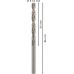 BOSCH Vrták do kovu PRO Metal HSS-G standardní délky, 5,1 × 52 × 86 mm, 10 ks 2608585491