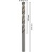 BOSCH Vrták do kovu PRO Metal HSS-G standardní délky, 6,9 × 69 × 109 mm, 10 ks 2608585500