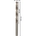BOSCH Vrták do kovu PRO Metal HSS-G standardní délky, 7,4 × 69 × 109 mm, 5 ks 2608585503