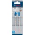 BOSCH Pilový plátek pro přímočaré pily PRO Alu curve T227D, 100 mm, 2 ks 2608668707