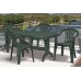 CURVER CUBA zahradní židle, 56 x 58 x 79 cm, tmavě zelená 17180005