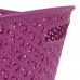 CURVER MY STYLE 30L koš na prádlo 39x39x37cm lila 00715-939