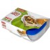 CURVER Sada dóz TAKE AWAY 4x 0,95 l, 22.5 x 16 x 9 cm, transparentní modrá, 08324-001