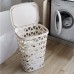 CURVER OCEANA 55L Koš na špinavé prádlo 42,6 x 34,5 x 60,1 cm, béžová 00520-885