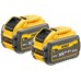 DeWALT DCB132X2 XR FLEXVOLT 54 V sada (2× 9,0 Ah baterie + duální nabíječka DCB132) Ob