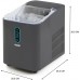 DOMO Výrobník ledu kompresorový 120W, 1l šedý DO1132IB