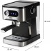 DOMO Espresso kávovar pákový, černý DO1138K