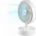 DOMO Stolní USB aku ventilátor s oscilací DO8151