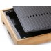 DOMO Bamboo Style Stolní elektrický gril Plancha (42x28cm/1800W) DO9271G