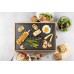 DOMO Bamboo Style Stolní elektrický gril Plancha (42x28cm/1800W) DO9271G
