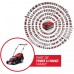 Einhell GE-CM 36/36 Li Aku sekačka na trávu (36cm/36V/2x4,0Ah) 3413230