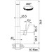 VÝPRODEJ Franke FC 7853 MYTHOS S Kuchyňská baterie, s vytahovací koncovkou, nerez 115.0547.853 DROBNÉ ŠKRÁBANCE!!!