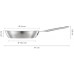 Fiskars All Steel Pure Pánev na smažení, 24cm 1065627