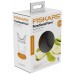 Fiskars Functional Form Kráječ na jablka s nádobou, 16,4x12,7x7,8cm 1016132
