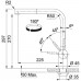 Franke FC 3791 ATLAS NEO Dřezová baterie s vytahovací koncovkou, Celonerez 115.0521.438