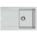 Franke SET G39 granitový dřez MRG 611.098 stříbrná + dřezová baterie Samoa