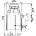 Franke Turbo Elite TE-125 Drtič kuchyňského odpadu 134.0535.242