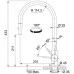 Franke FC 0045.504 EOS NEO Dřezová baterie s vyt. koncovkou, zlatá 115.0681.244