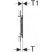 VÝPRODEJ Geberit Sigma70 Ovládací tlačítko pro splachovací nádržku pod omítku Sigma 12 cm, bílá, 115.620.SI.1 POŠKOZENÝ OBAL!!!