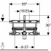 Geberit Kombifix Montážní prvek pro bidet, univerzální 457.530.00.1