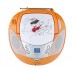 GoGEN radiopřijímač s CD MAXI RADIO G, CD/MP3/USB, oranžový